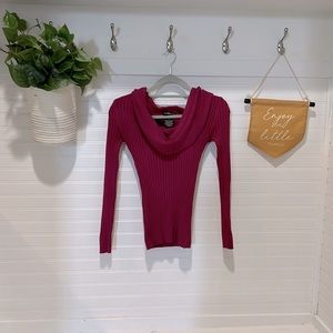 Cowl neck LongSleeve sweater